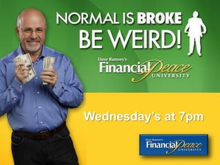 Wednesday’s at 7pm
 