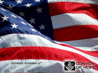 SATURDAY, NOVEMBER 12TH