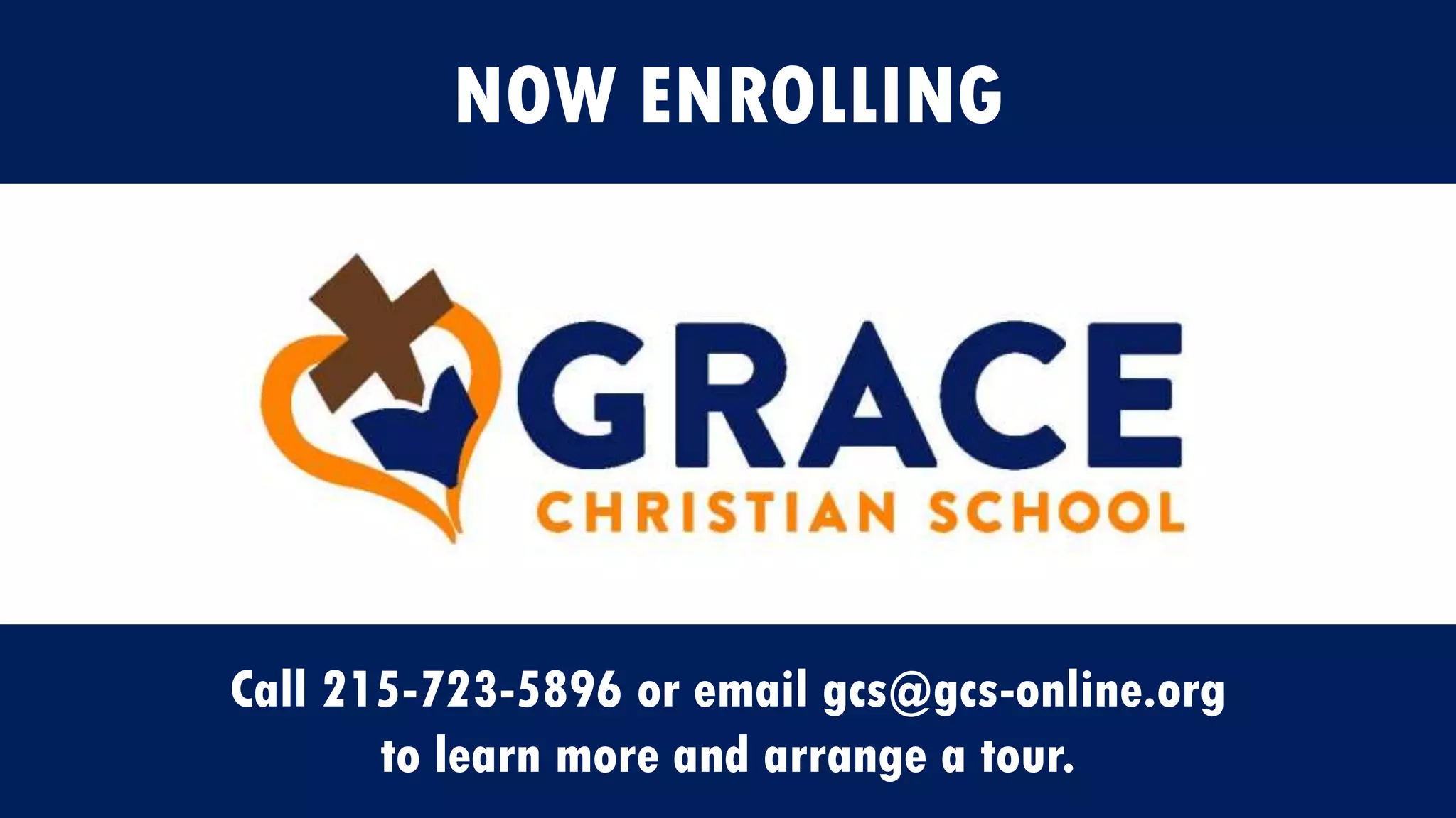 Call 215-723-5896 or email gcs@gcs-online.org
to learn more and arrange a tour.
NOW ENROLLING