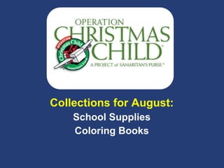 Collections for August: School Supplies Coloring Books 