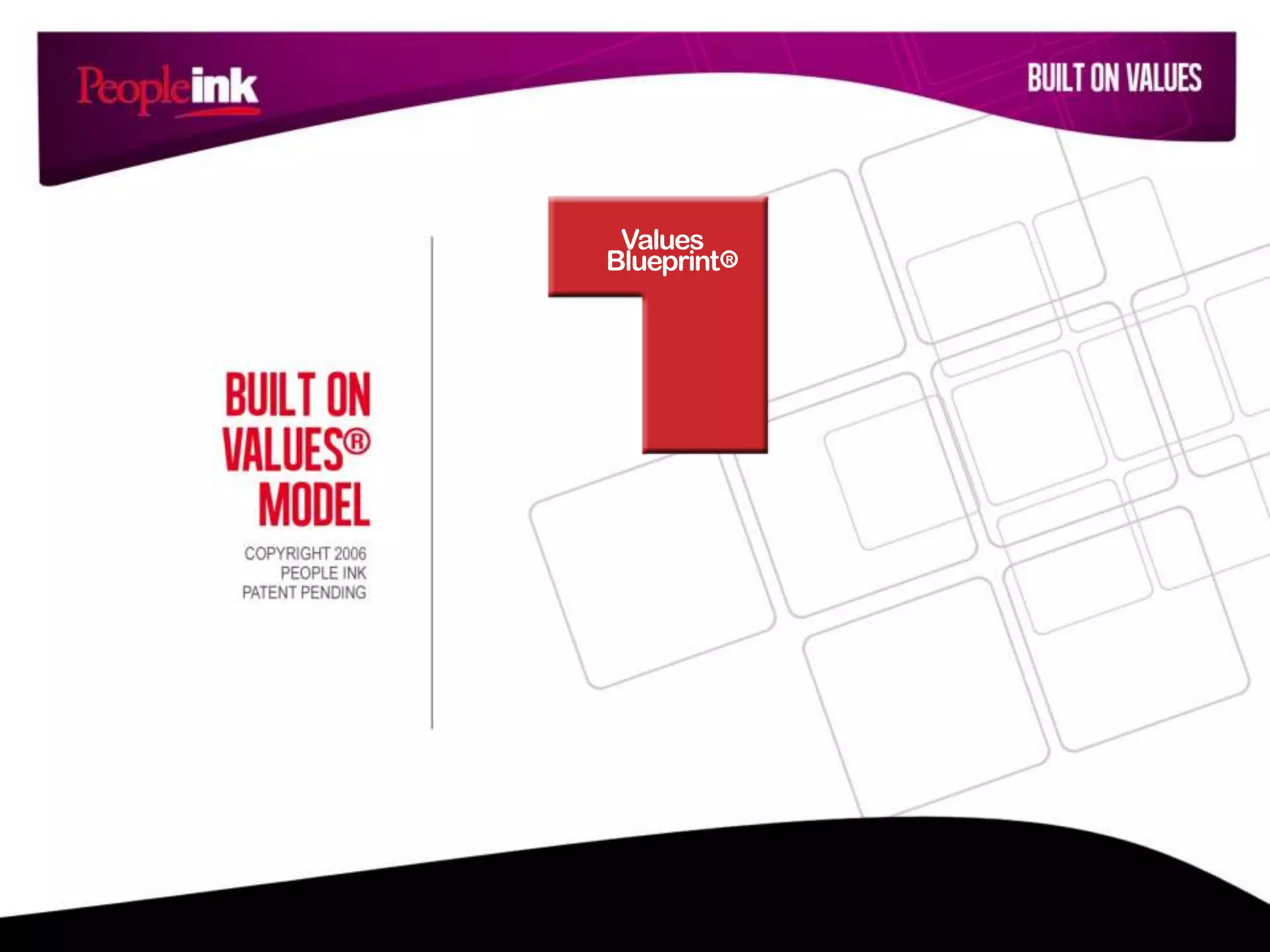 Values
Blueprint R
 