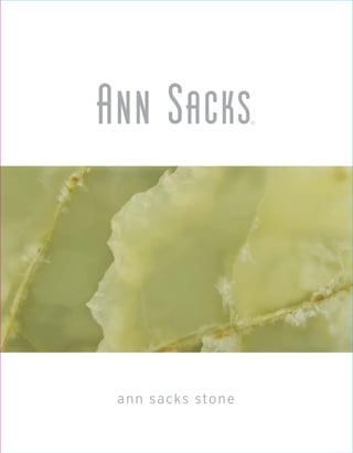 ann sacks stone
 