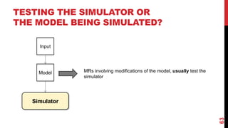 AI-ASSISTED METAMORPHIC TESTING FOR DOMAIN-SPECIFIC MODELLING AND ...