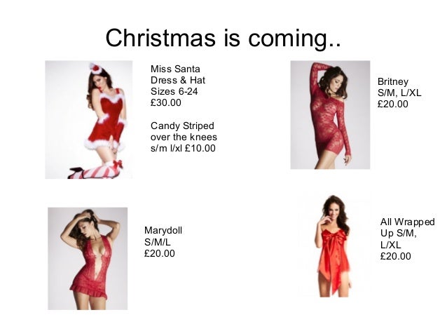 Ann summers Christmas Lingerie