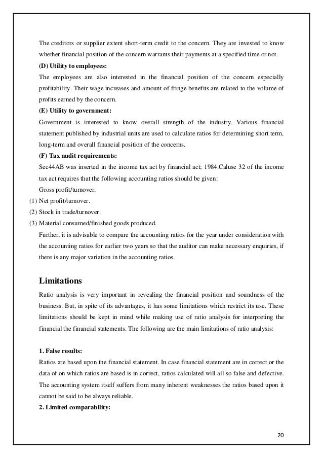 profitability and financial position of idbi fed output vertical horizontal analysis statements examples