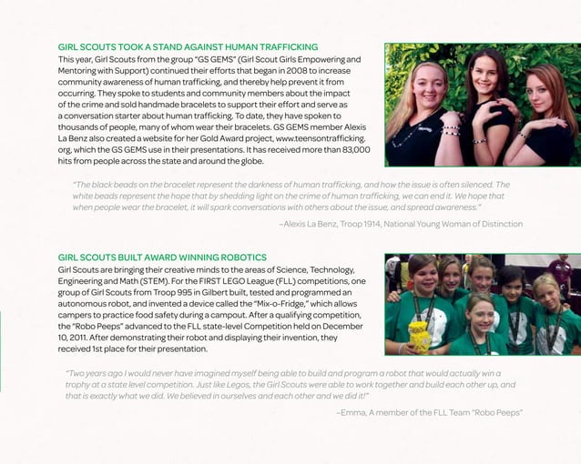 Annual Report 2011 Girl ScoutsArizona CactusPine Council PPT