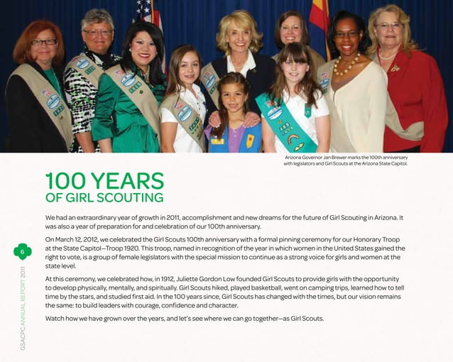 Annual Report 2011 Girl ScoutsArizona CactusPine Council PPT