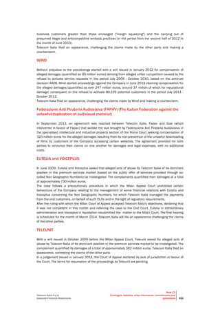 Telecom Italia - Annual Report 2013