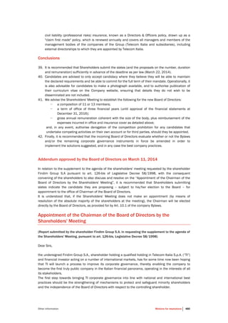 Telecom Italia - Annual Report 2013