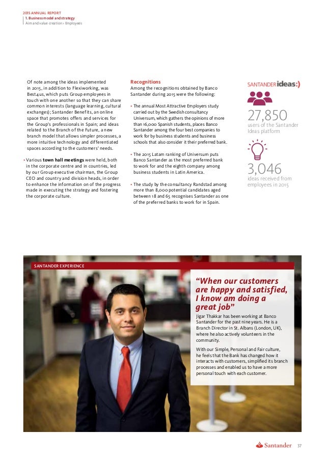 Curriculum vitae santander image