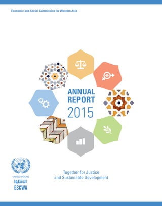 Together for Justice
and Sustainable Development
ANNUAL
REPORT
2015
 