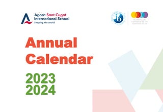 Annual
Calendar
2023
2024
 