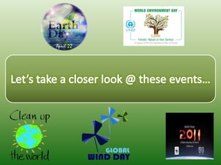 Let’s take a closer look @ these events…