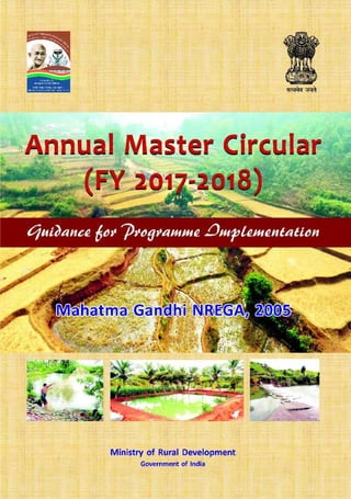 Kila training Material -  മഹാത്മാ ഗാന്ധി ദേശീയ ഗ്രാമീണ തൊഴിലുറപ്പ് പദ്ധതി- MGNREGA  annual master circular 2018-19 - uploaded by T J Joseph Deputy Collecto