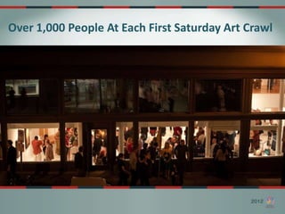 Over 1,000 People At Each First Saturday Art Crawl
 