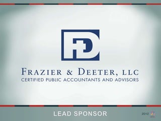 2012 Annual Meeting & Awards Luncheon Presentation