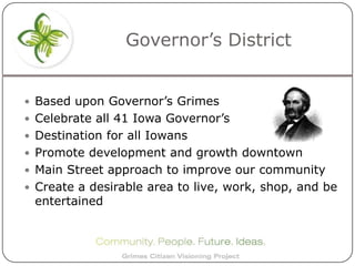 Grimes Governors District