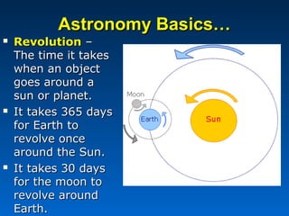 Earth - Sun - Moon Relationships: Annual Motions/Seasons | PPT