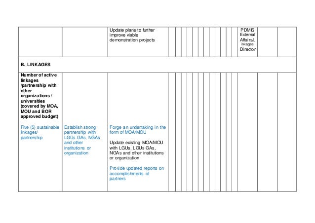 Annual operational plan template