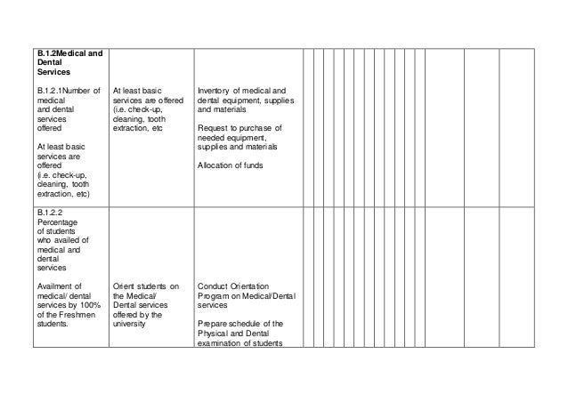 sample operating plan