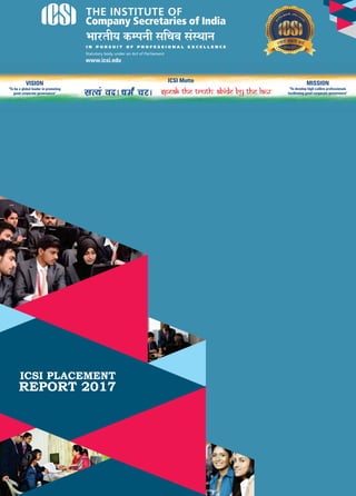 Annual placement report 2017