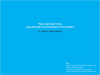 Annual Report Indonesian Future Leaders 2010