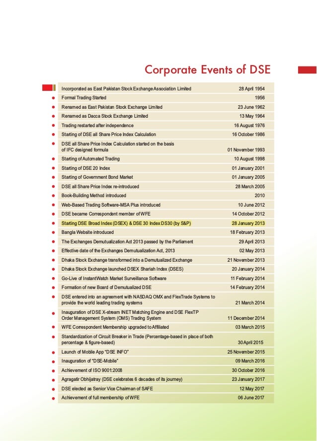 Annual report of DSE FY 201617