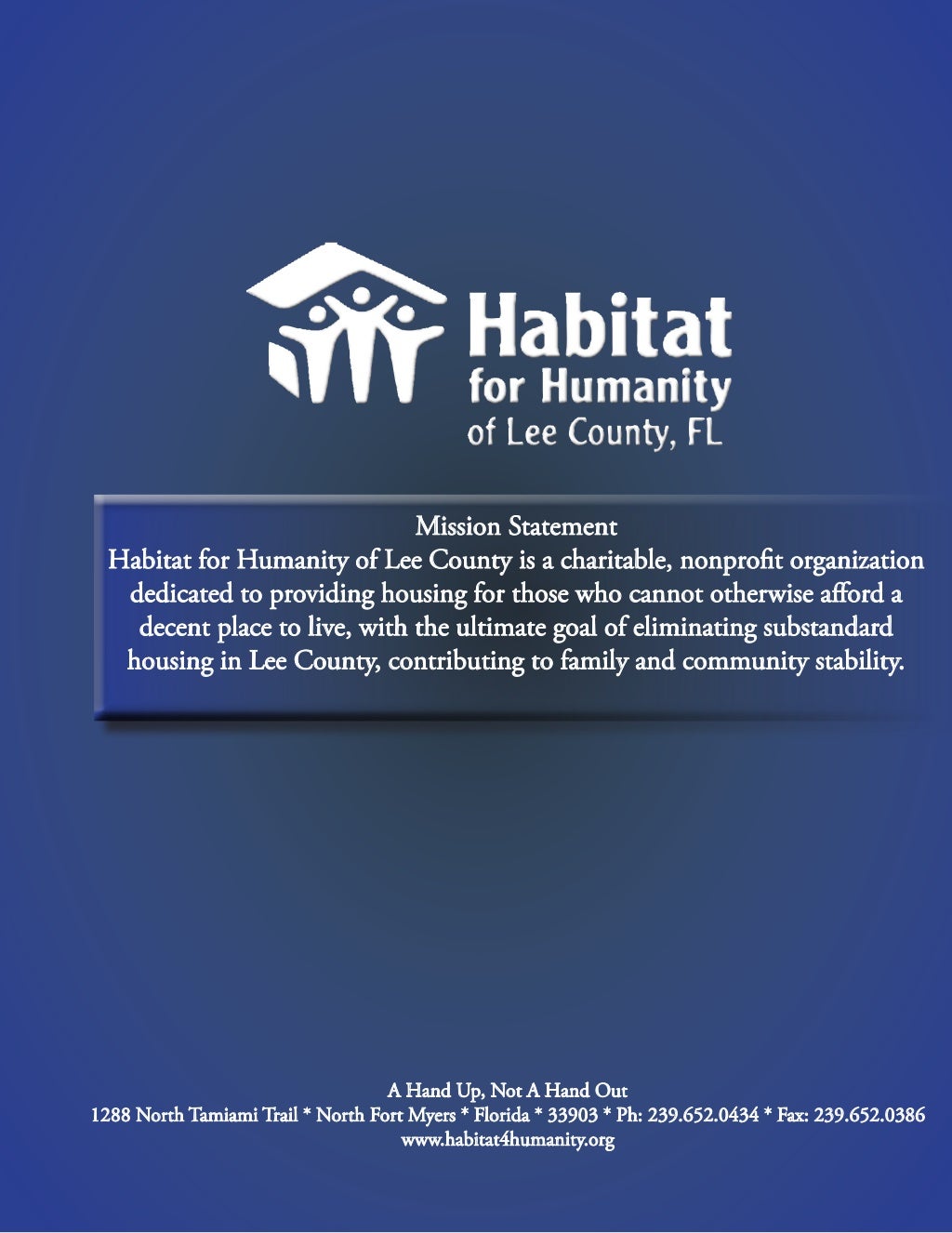 Habitat for Humanity Annual Report 2008