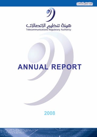 ANNUAL REPORT
2008
 
