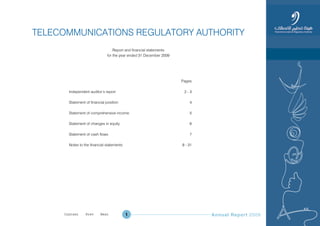 Annual Report 20091Prev NextContent Prev NextContent
 