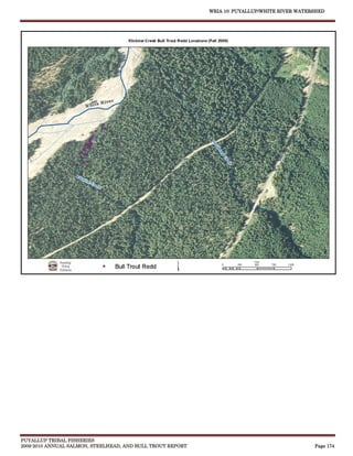 WRIA 10: PUYALLUP/WHITE RIVER WATERSHED




PUYALLUP TRIBAL FISHERIES
2009-2010 ANNUAL SALMON, STEELHEAD, AND BULL TROUT REPORT                                      Page 174
 