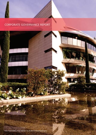 CORPORATE GOVERNANCE REPORT




Photo Pereda Building, Grupo Santander City, Boadilla del Monte, Madrid, Spain
 