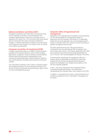 Santander Bank Annual Report  2011 