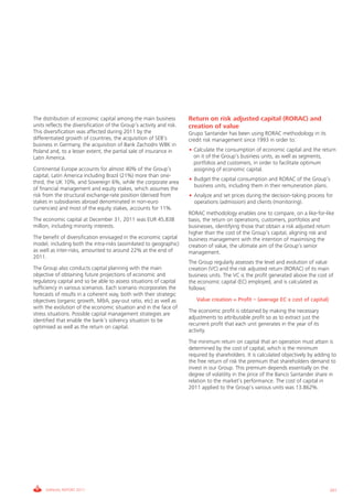 Santander Bank Annual Report  2011 