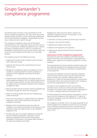 Santander Bank Annual Report  2011 