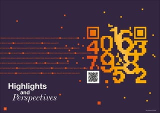 Highlights
        and
      Perspectives
32
                     www.mci-group.com/mcinews
 