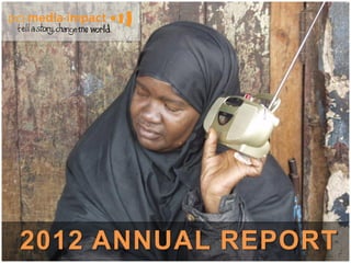 2012 ANNUAL REPORT
 