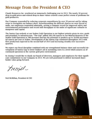 Annual Report 2011		 3	Annual Report 2013		 3	
 