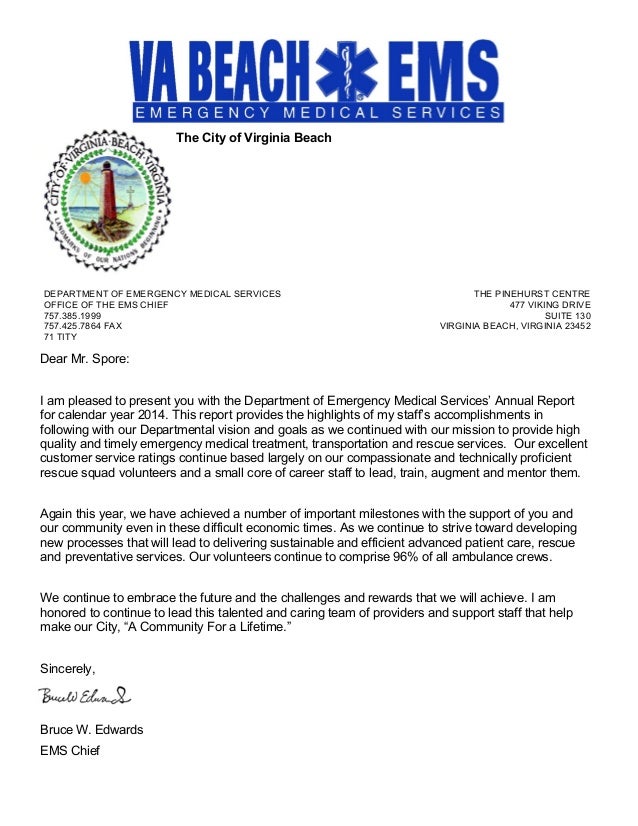 virginia beach department of ems annual report 2014 sentara doctors note