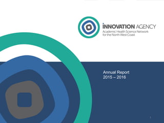 Presentation 1Annual Report
2015 – 2016
1
 