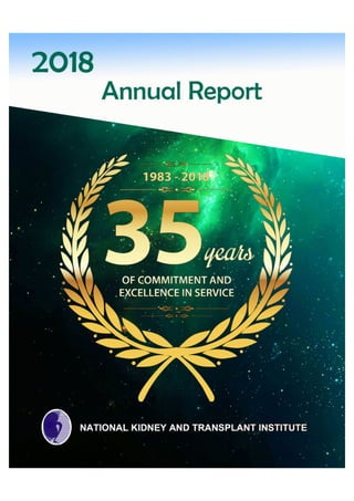 NKTI Annual Report 2018