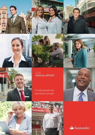 31.01.2017
2016
annual Report
To help people and
businesses prosper
 