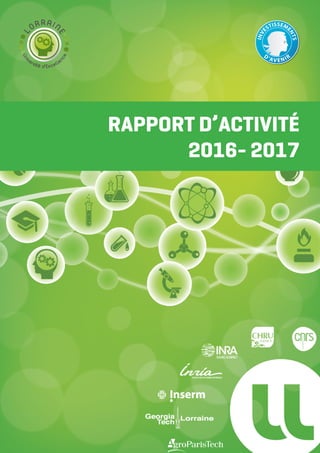 RAPPORT D’ACTIVITÉ
2016- 2017
 
