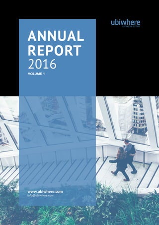ANNUAL
REPORT
2016VOLUME 1
 