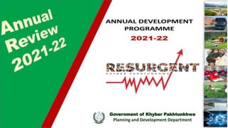 Government of Khyber Pakhtunkhwa
Planning and Development Department
 