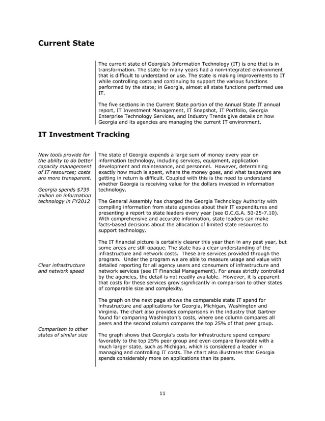 State of Annual state it report 2012 final