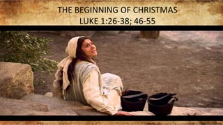 @ E M M A N U E L C H U R C H | S E P T 2 0 1 9
NEW YEAR MESSAGE
P H I L . 3 : 1 2 - 1 7
Hebrews 11:8-10
THE BEGINNING OF CHRISTMAS
LUKE 1:26-38; 46-55
 