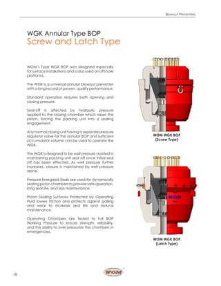 Annular Latched BOP - Worldwide Oilfield Machine | PDF