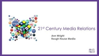 21st Century Media Relations
Ann Wright
Rough House Media

 