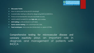 ANOCA INOCA MINOCA and acetylcholine challenge test.pptx